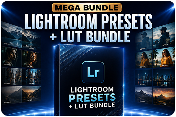 Lightroom Presets and LUT Bundle – professional photo and video editing presets