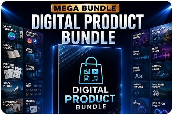 Digital Product Bundle – premium resources for creating and selling digital products